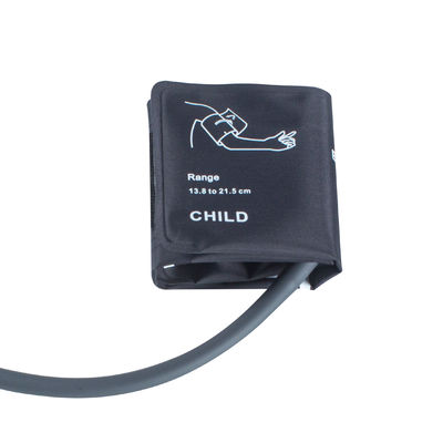 Color de la manguera Gris Pediátrico NIBP manguera 13.8-21.5cm manguera de nylon tubo único sin vejiga