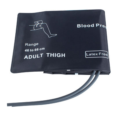 Muñeca extra grande para adultos NIBP sin vejiga Tubo doble de 46-66 cm Muñeca de nylon