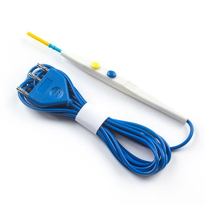 Lápiz electrocirúrgico desechable con una vida útil de 24 meses y material metálico acrílico