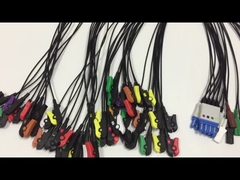 Alambre translúcido de la radio de Spacelabs cable transparente de la ventaja de la ventaja ECG de 1 metro 10